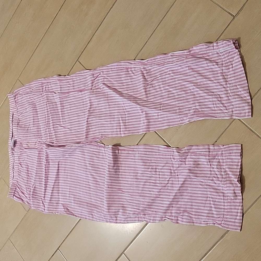 Victoria Secret Pink Pink/ White Stripes P.J. Bottoms